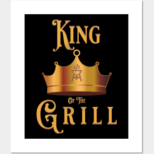 King of the Grill - Father's Day Gift Posters and Art